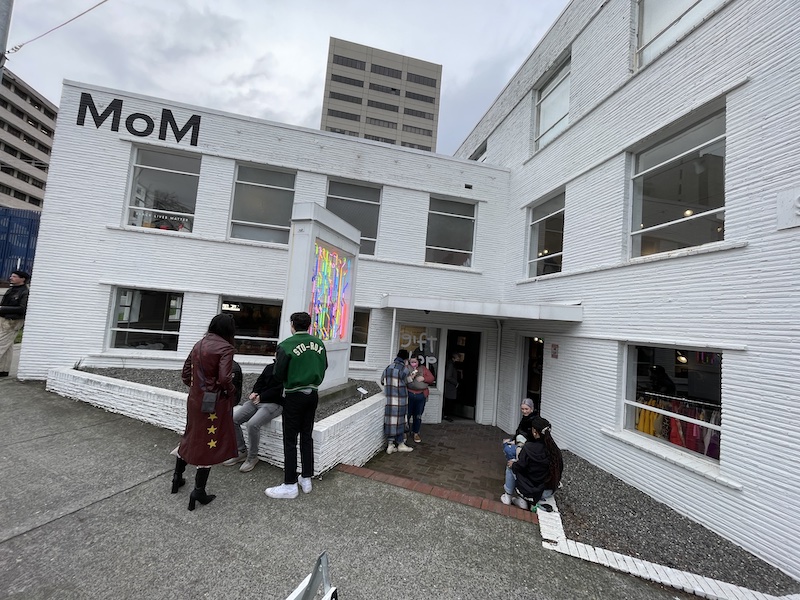 Museum gift shop entrance